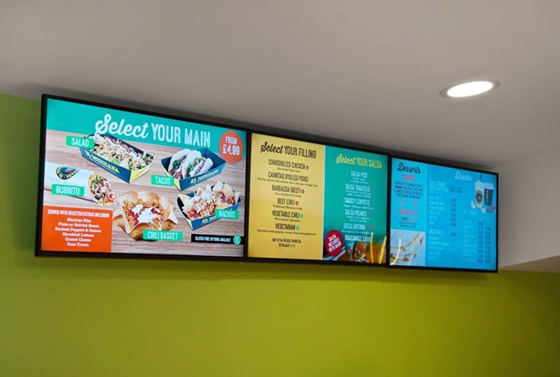 NeoSgn dijital tabela yazılımı — kafe ve restoran ekran yönetimi